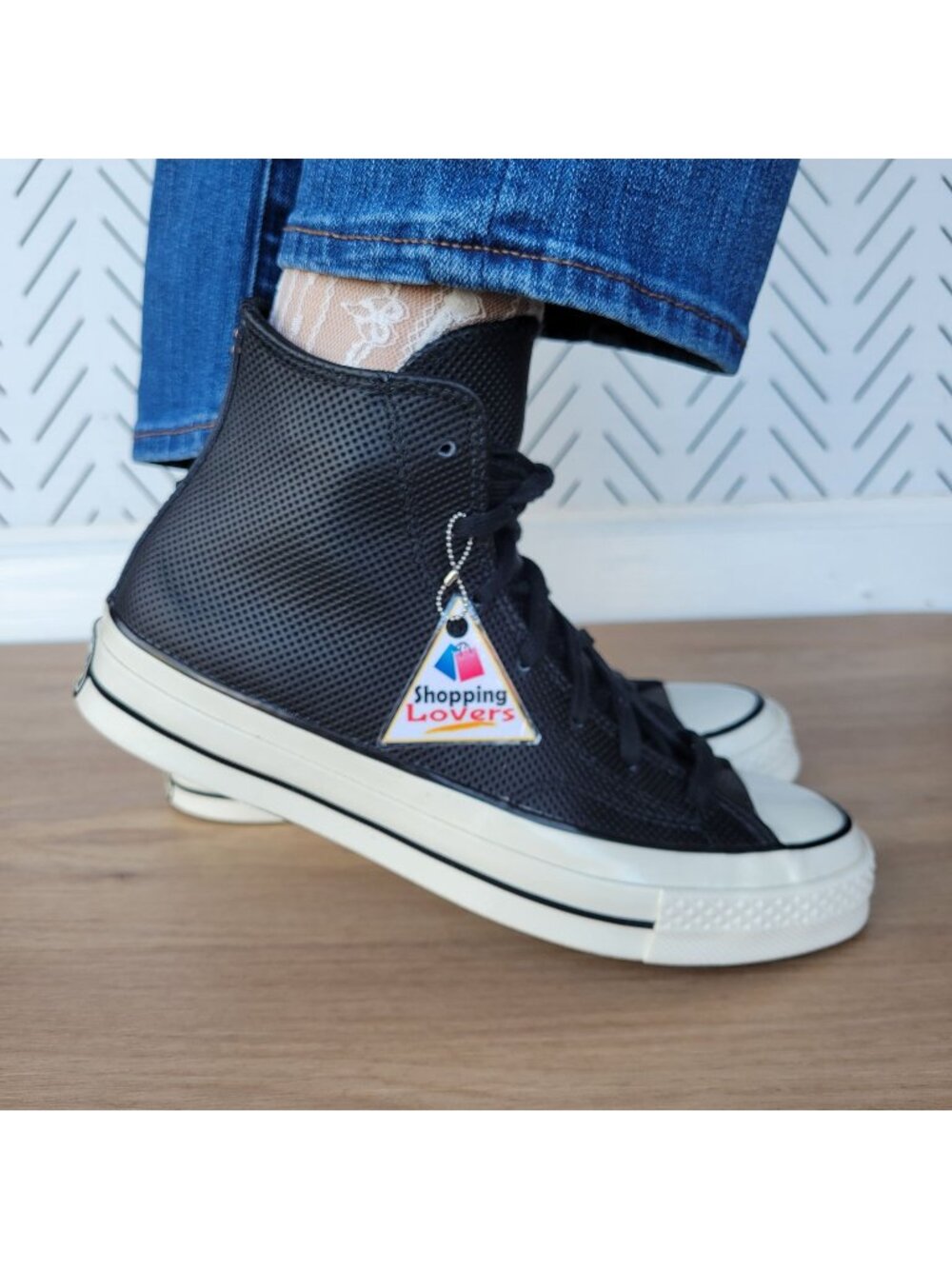 ⭐Converse Chuck 70 Hi Sz 8 Women's Shoes Leather Premium Sneakers Black A08637C⭐
